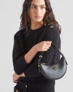 Prada Arqué Leather Mini Shoulder Bag - Image 2